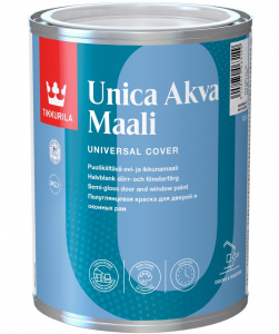 ������ Tikkurila UNICA AKVA MAALI ��� ���� � ������  0,9 ����� ���� �