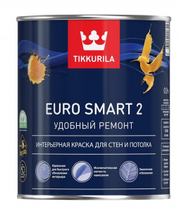 ������ Tikkurila EURO 2 ����������� �������������� 0,9 �����