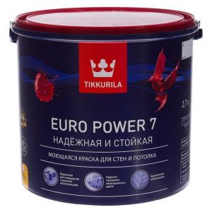 ������ Tikkurila EURO 7 ����������� ��������  ������� 2,7����� ���� C