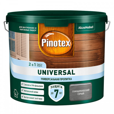 ����������� ���������� Pinotex Universal 2,5 ����� ������������� �����